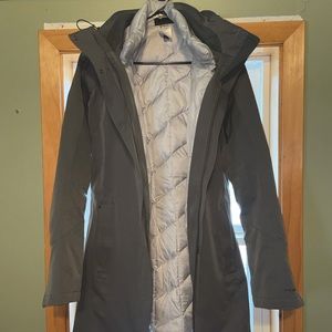 Women's Patagonia Tres 3-in-1 Parka Grey